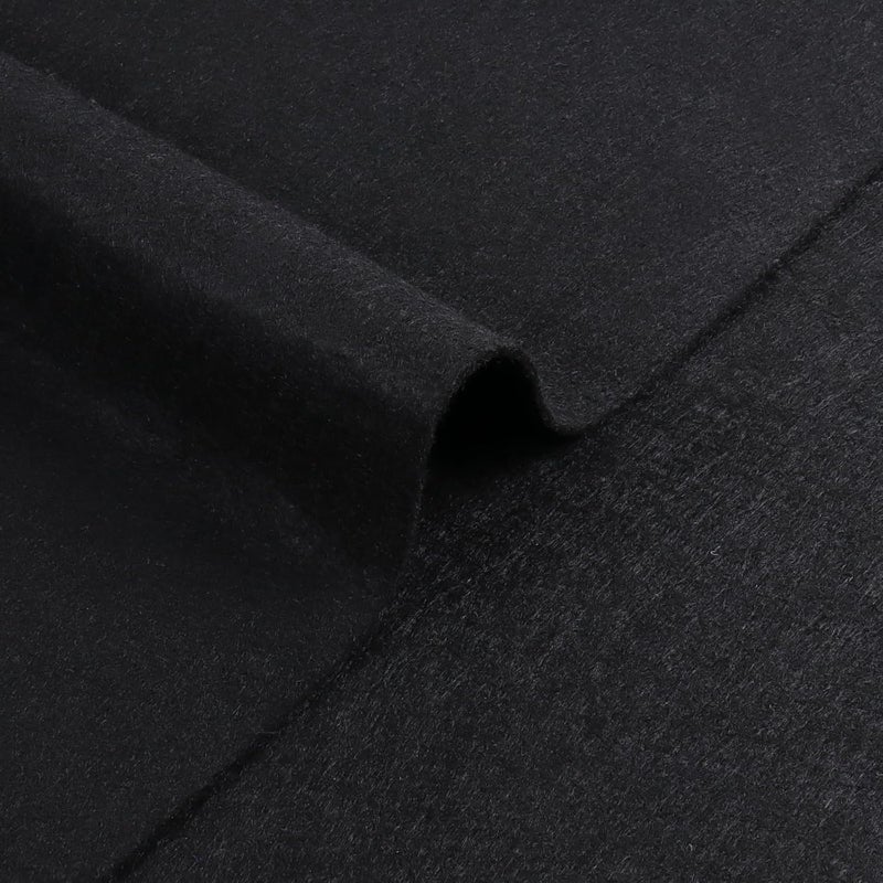 HBU 45" Lx78 W Black Speaker Box Carpet Fabric, Dustproof and Durable Car Carpet for Old Speker,Sub Box,Auto,Boat,Home Cabinet,Cover (Black, 45inchx78inch) - Image 1